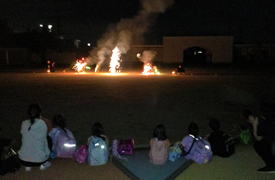 2024年8月 SuruSuスルス上陽こども園 夕涼み会の様子