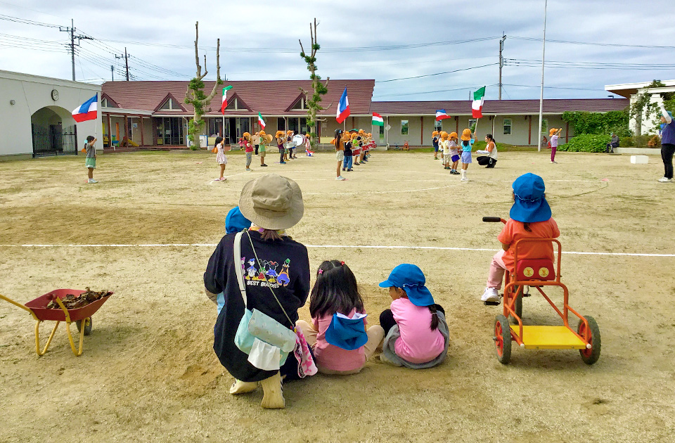 2024年9月 SuruSuスルス上陽こども園 戸外遊びの様子