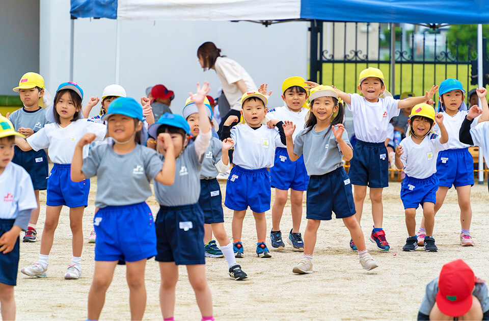 2025年6月 SuruSu上陽こども園 スポーツフェスティバルの様子