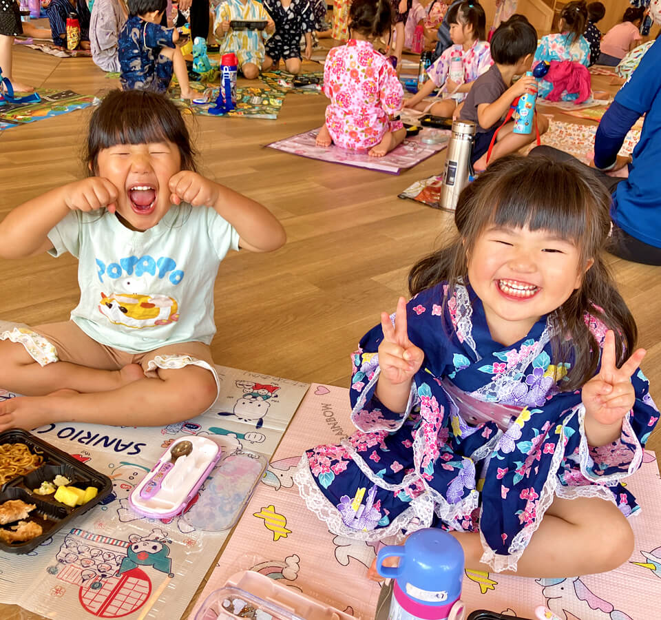 2025年7月 SuruSu上陽こども園 夏祭りの様子