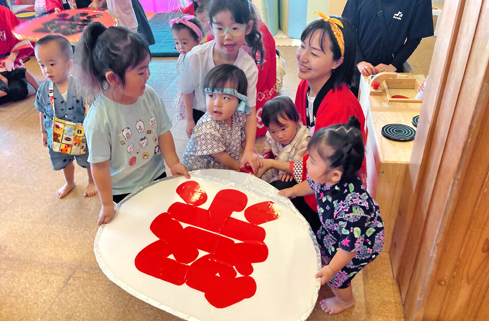 2025年7月 SuruSuスルス上陽こども園 夏祭りの様子