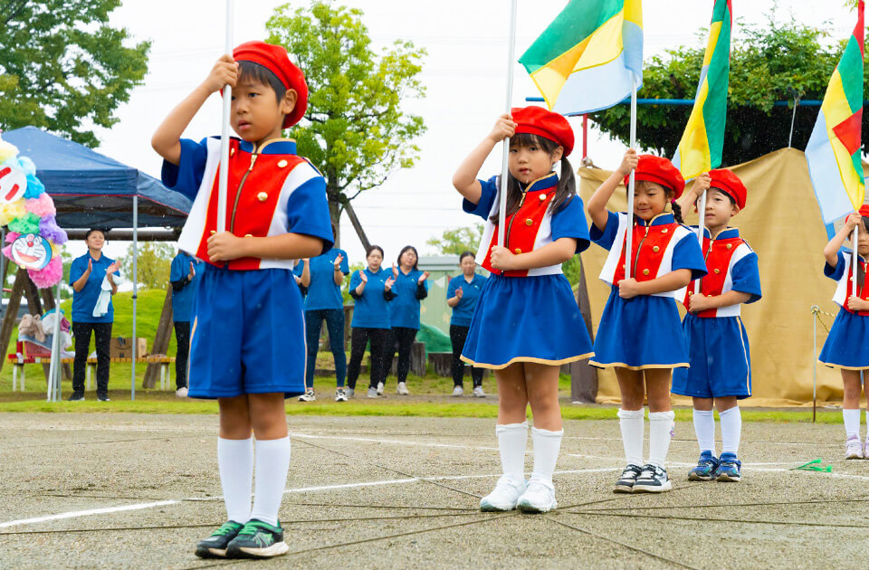 2024年10月 SuruSu祝昌こども園 3歳以上児運動会の様子