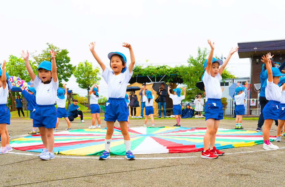 2024年10月 SuruSu祝昌こども園 3歳以上児運動会の様子