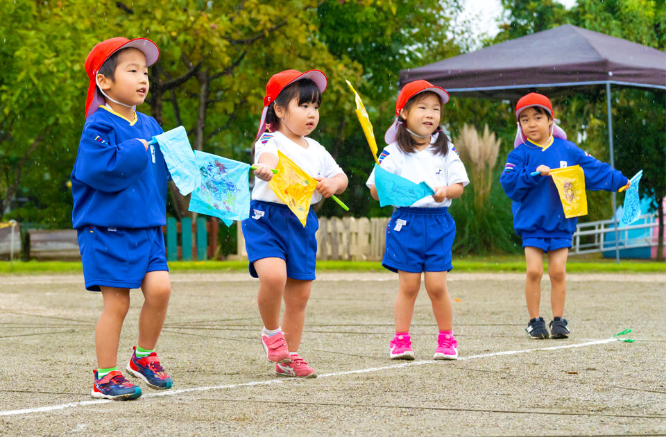 2024年10月 SuruSu祝昌こども園 3歳以上児運動会の様子