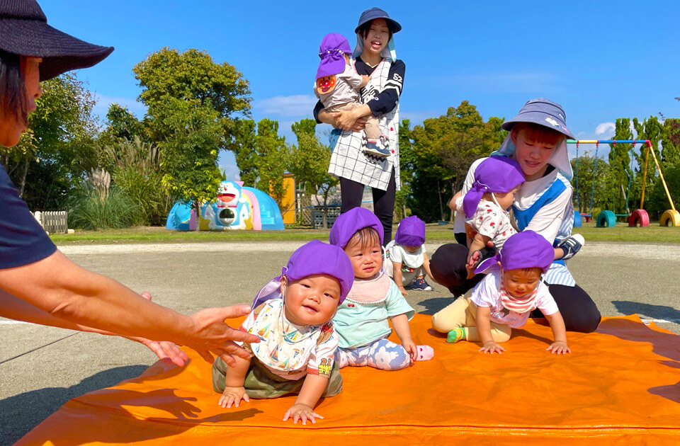 2024年10月 SuruSu祝昌こども園 ミニミニ運動会の様子