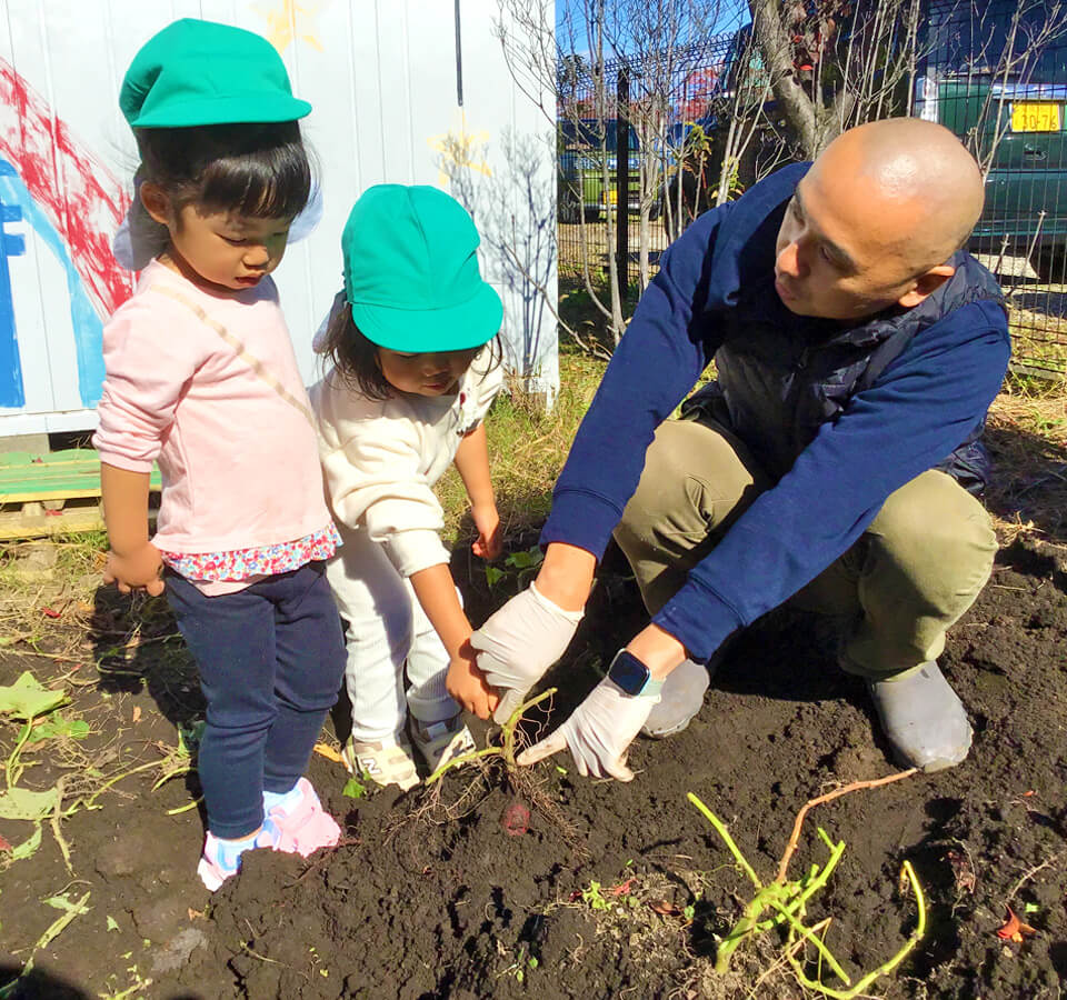 2024年10月 SuruSu祝昌こども園 収穫の秋の様子