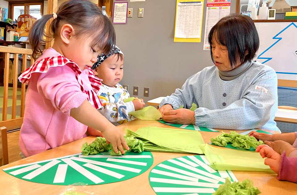 2025年12月 SuruSu祝昌こども園 クリスマス会に向けての様子