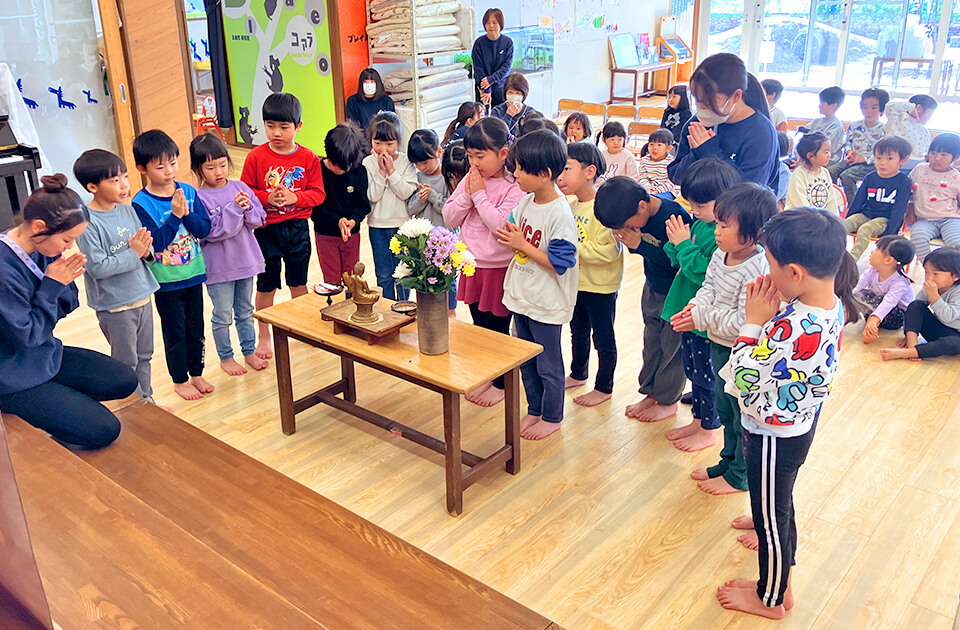 2025年12月 SuruSu祝昌こども園 成道会の様子