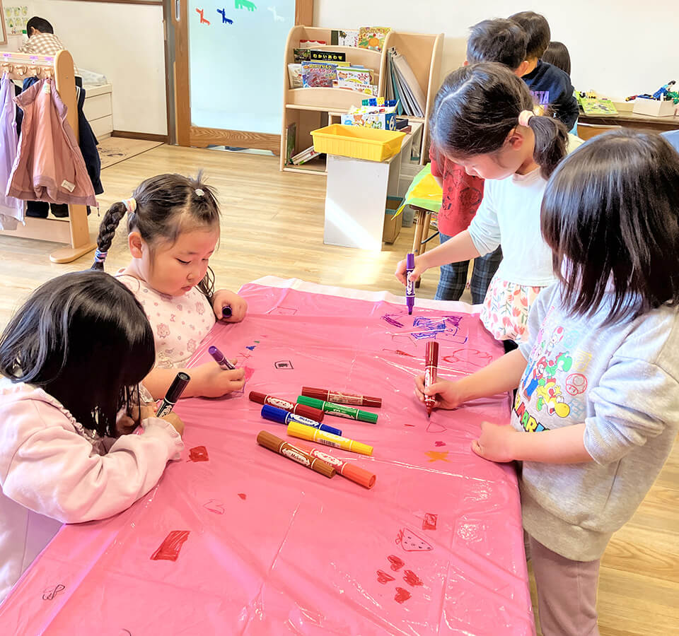 2026年2月 SuruSu祝昌こども園 こまの様子
