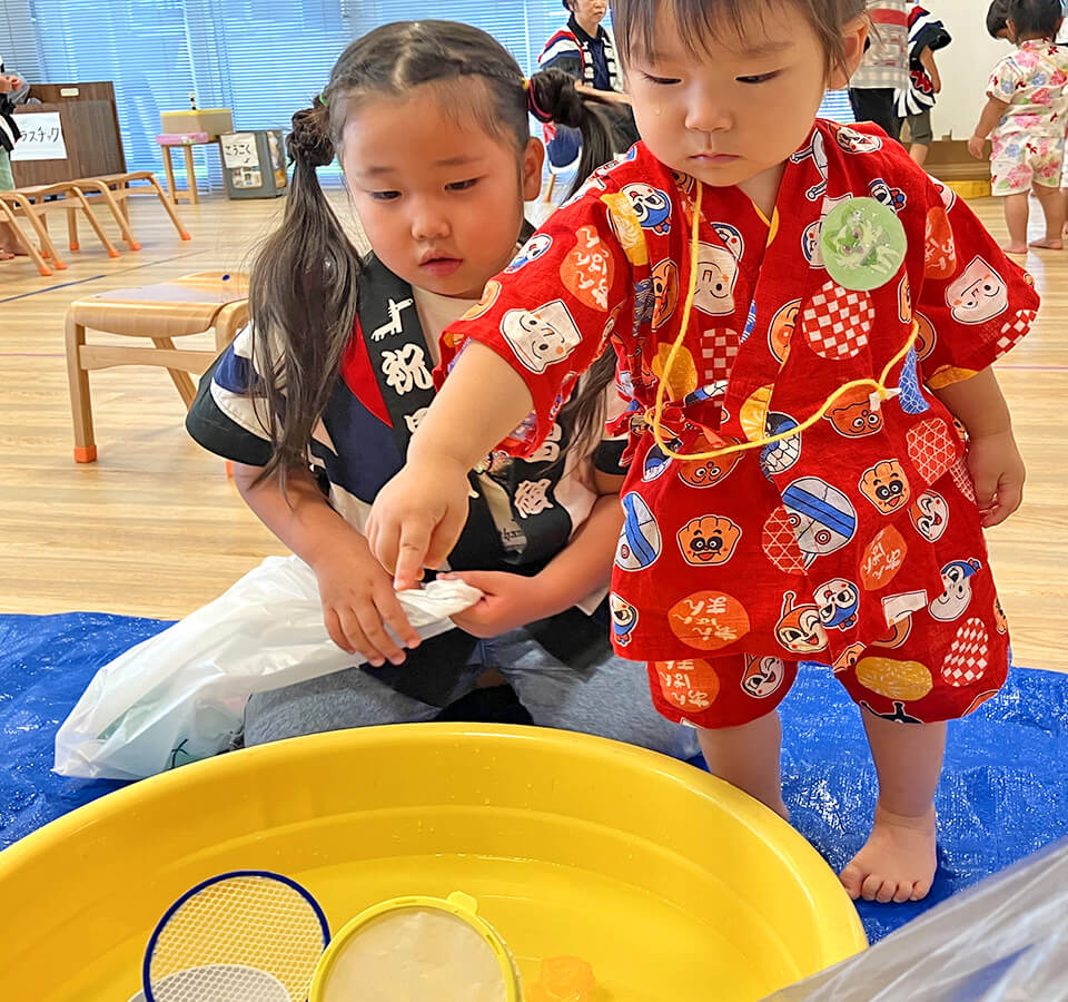 2026年7月 SuruSu祝昌こども園 7月の子どもの様子