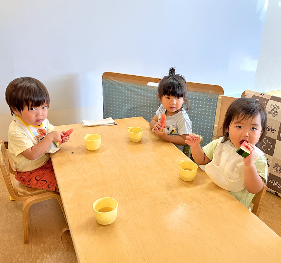 2026年8月 SuruSu祝昌こども園 8月の子どもの様子