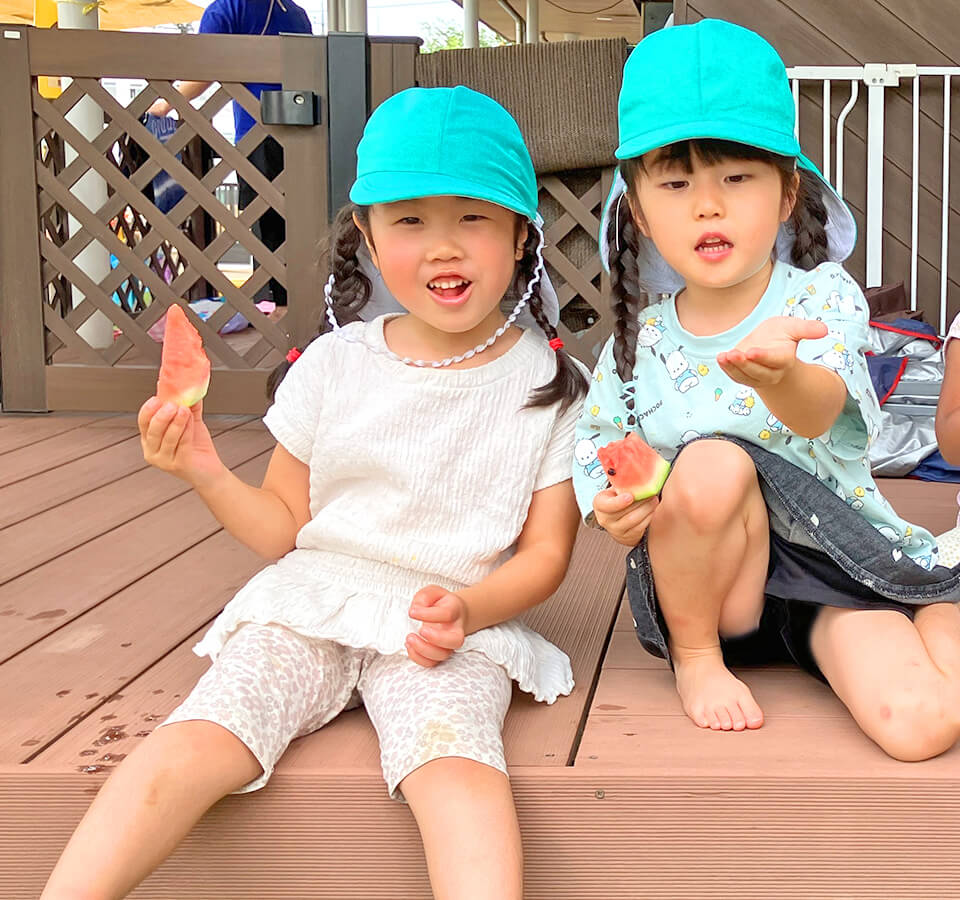 2026年8月 SuruSu祝昌こども園 8月の子どもの様子